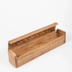Acacia Wood Incense Box