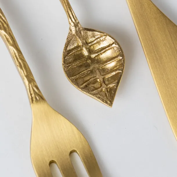 Adavi Brass Mini Serving Utensils
