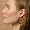 Adrift - Hammered Copper Earrings