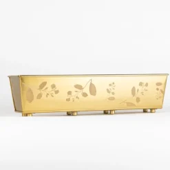 Akulu Brass Windowsill Planter