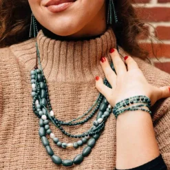 Alba Pearl Seed Bracelet - Set of 5
