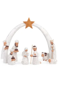 Albesia Wood Nativity