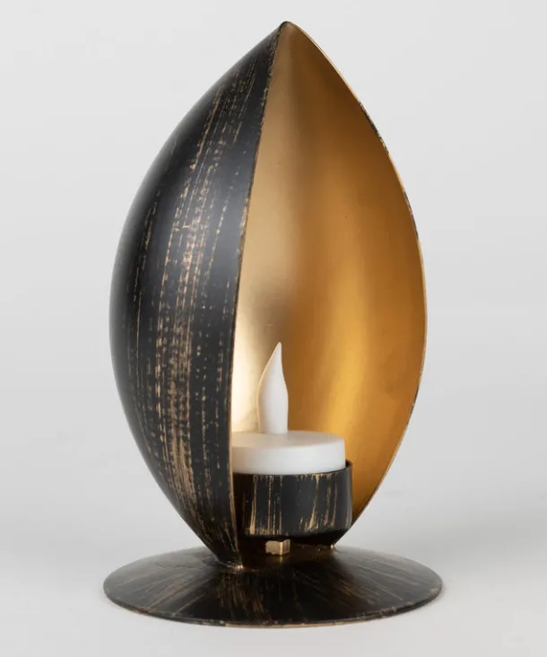 Almond Glow Candleholder