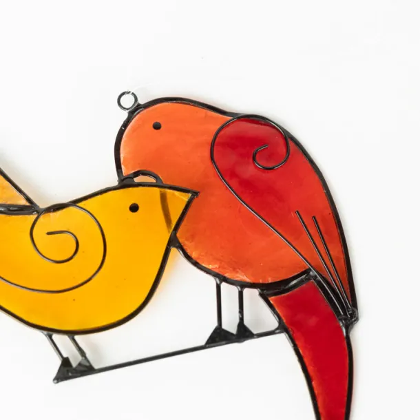 Amar Love Birds Suncatcher