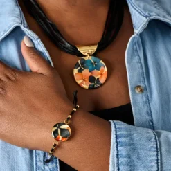 Antonella Flower Petal Bracelet