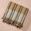 Arama Fringed Silk and Banana Fiber Throw