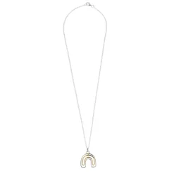 Arco Rainbow Charm Necklace