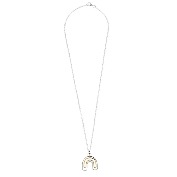 Arco Rainbow Charm Necklace
