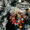 Around the World Wreath Ornament