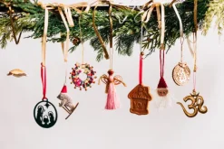 Around the World Wreath Ornament