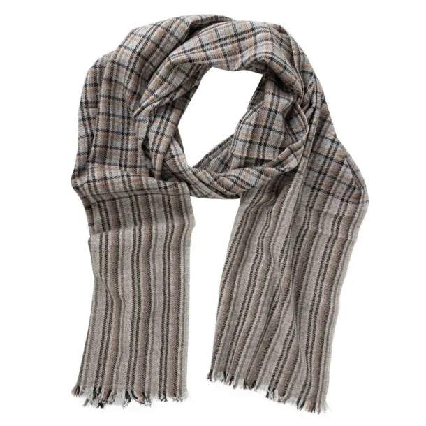 Bagmati Houndstooth Wool Scarf