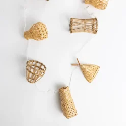 Bamboo Basket Garland