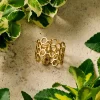 Bee Charmed Honeycomb Ring