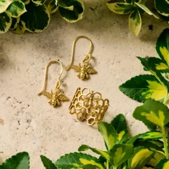 Bee Charmed Honeycomb Ring