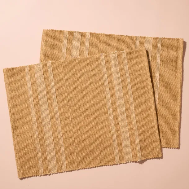 Beja Handloomed Cotton Set of 2 Placemats