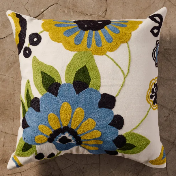 Bela Embroidered Pillow