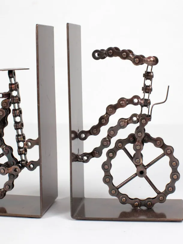 Bicycle Chain Bookends