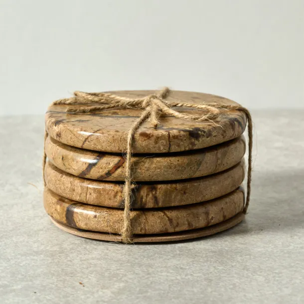 Bidasar Stone Coasters - Set of 4
