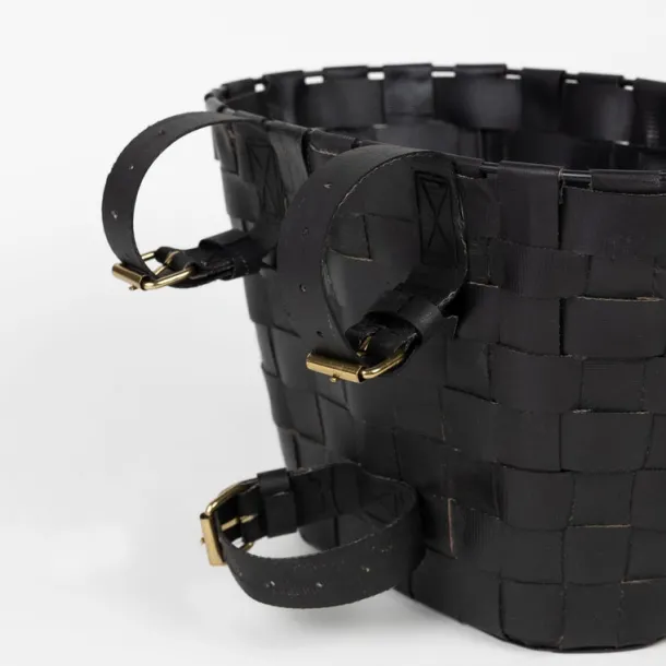 Black is the New Green Bike Basket