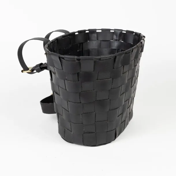 Black is the New Green Bike Basket