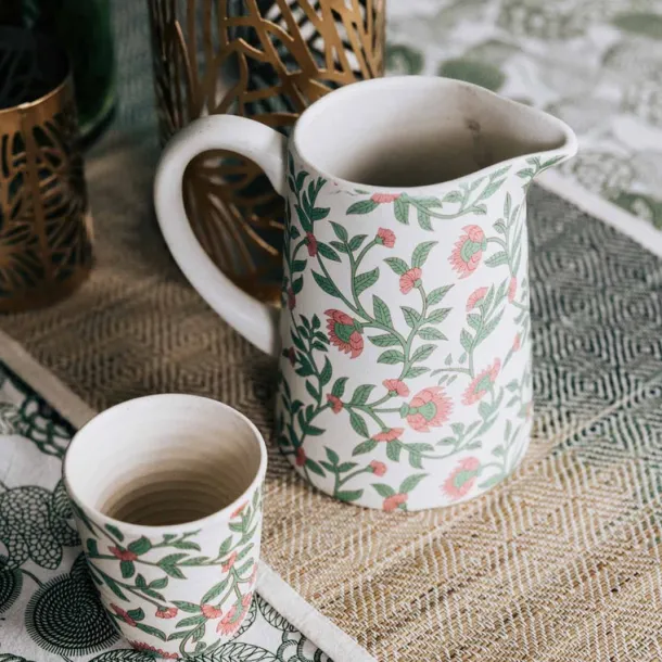Blooming Vines Pitcher