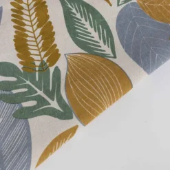 Blue Autumn Round Tablecloth
