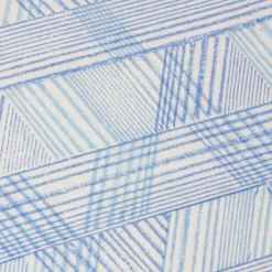 Blue Retro Table Runner