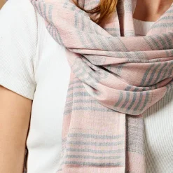 Blush Stripes Scarf
