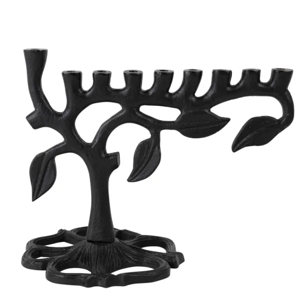 Botanical Leaf Menorah