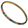 Brass & Bone Bangle