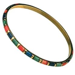 Brass & Bone Bangle