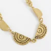 Brass Miduara Matinee Necklace