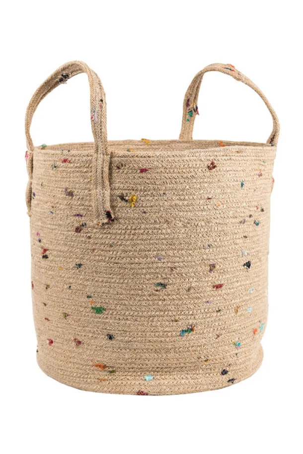 Bright Bits Jute Basket