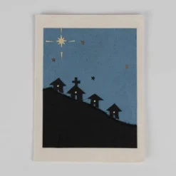 Bright Night Handmade Greeting Card