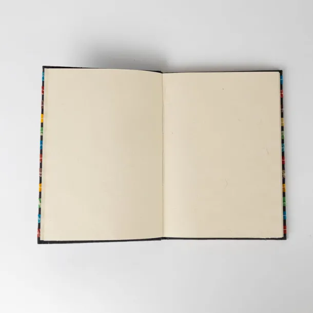 Bright Striped Batik Journal