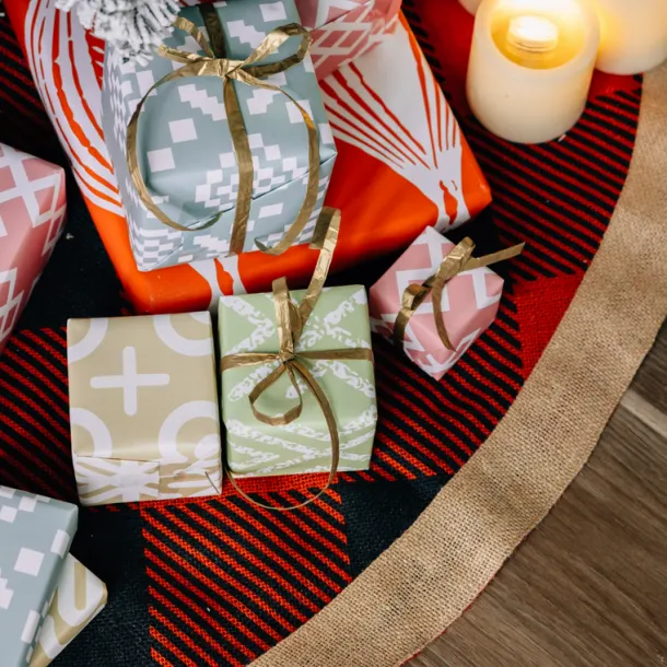 Buffalo Check Tree Skirt