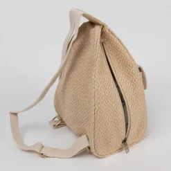 Bulbul Mini Diamond Ivory Backpack