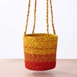 Buna Jute Plant Hanger - Red