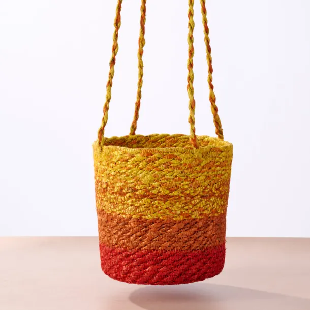Buna Jute Plant Hanger - Red