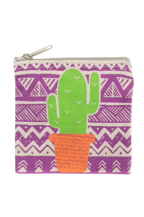 Cactus Coin Purse