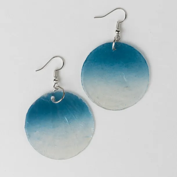 Calao Ombre Capiz Drop Earrings
