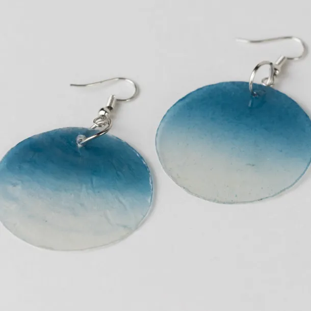 Calao Ombre Capiz Drop Earrings