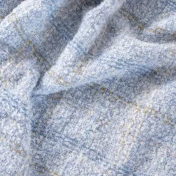 Calm Waters Plaid Throw