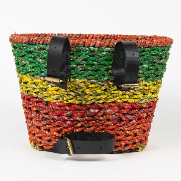 Candy Wrapper Bike Basket