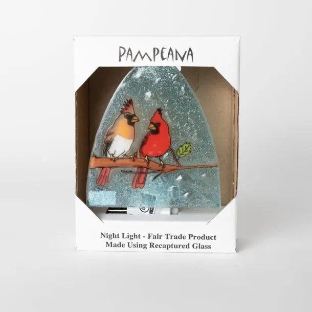 Cardinal Couple Nightlight