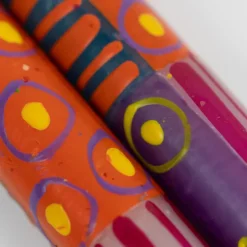 Carousel Painted Taper Candles