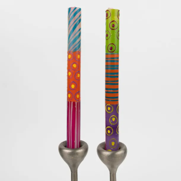 Carousel Painted Taper Candles