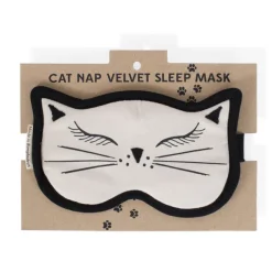 Cat Nap Velvet Sleep Mask