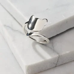 Cat Tails Sterling Silver Ring
