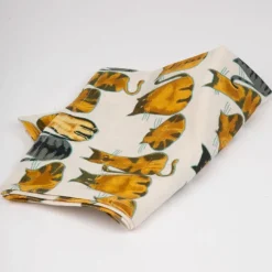Cats About It Tea Towel